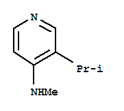 (6ci,7ci)-3-异丙基-4-(甲基氨基)-吡啶结构式_90565-30-3结构式