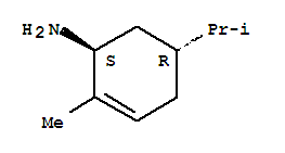 2-Cyclohexen-1-amine,2-methyl-5-(1-methylethyl)-,(1s,5r)-(9ci) Structure,90582-69-7Structure