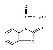 2(3H)-benzothiazolone, 3-(chloroacetyl)-(9ci) Structure,90736-77-9Structure