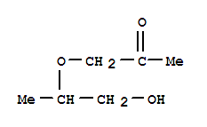 (9ci)-1-(2-羟基-1-甲基乙氧基)-2-丙酮结构式_90817-39-3结构式