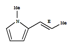 (e)-(9ci)-1-甲基-2-(1-丙烯基)-1H-吡咯结构式_90824-73-0结构式