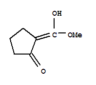 Cyclopentanone, 2-(hydroxymethoxymethylene)-(9ci) Structure,90831-88-2Structure