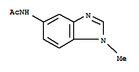 Benzimidazole, 5-acetamido-1-methyl-(7ci) Structure,90839-91-1Structure