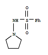 Benzenesulfonamide, n-1-pyrrolidinyl-(7ci) Structure,90873-45-3Structure