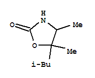 2-Oxazolidinone,5-isobutyl-4,5-dimethyl-(7ci) Structure,90950-40-6Structure