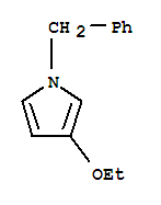 (9ci)-3-乙氧基-1-(苯基甲基)-1H-吡咯结构式_90968-46-0结构式