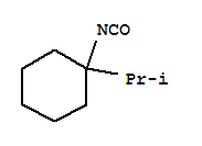 Isocyanic acid, 1-isopropylcyclohexyl ester (7ci) Structure,90977-96-1Structure