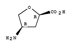 2-Furancarboxylicacid,4-aminotetrahydro-,cis-(9ci) Structure,91021-03-3Structure