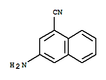 (9ci)-3-氨基-1-萘甲腈结构式_91135-40-9结构式