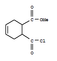 3-Cyclohexene-1-carboxylic acid, 6-(chloroformyl)-, methyl ester (7ci) Structure,91179-09-8Structure