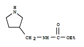 (9ci)-(3-吡咯烷甲基)-氨基甲酸乙酯结构式_91189-31-0结构式