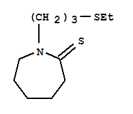 2H-azepine-2-thione, 1-[3-(ethylthio)propyl]hexahydro- Structure,91242-03-4Structure