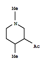 Ethanone, 1-(1,4-dimethyl-3-piperidinyl)-(9ci) Structure,91324-26-4Structure