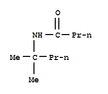 (7ci)-n-(1,1-二甲基丁基)-丁酰胺结构式_91342-51-7结构式