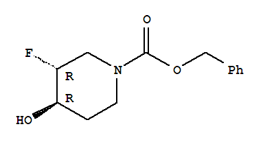 Benzyl 3-fluoro-4-hydroxypiperidine-1-carboxylate Structure,913574-96-6Structure