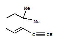 Cyclohexene, 1-ethynyl-6,6-dimethyl-(9ci)Structure,91365-84-3Structure Cyclohexene, 1-ethynyl-6,6-dimethyl-(9ci) Structure,91365-84-3Structure