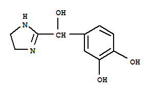 1,2-Benzenediol,4-[(4,5-dihydro-1h-imidazol-2-yl)hydroxymethyl]-(9ci) Structure,91401-71-7Structure