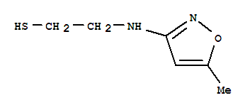 Ethanethiol, 2-[(5-methyl-3-isoxazolyl)amino]-(9ci) Structure,91438-41-4Structure