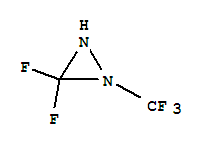 Diaziridine, 3,3-difluoro-1-(trifluoromethyl)-(9ci) Structure,91523-64-7Structure