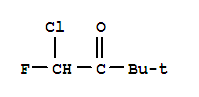 2-Butanone, 1-chloro-1-fluoro-3,3-dimethyl- Structure,91524-21-9Structure