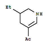 Ethanone, 1-(5-ethyl-1,4,5,6-tetrahydro-3-pyridinyl)-(9ci) Structure,91670-75-6Structure