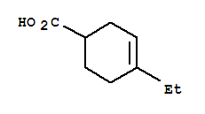 3-Cyclohexene-1-carboxylic acid, 4-ethyl-(9ci) Structure,91676-77-6Structure