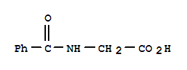 Glycine, n-benzoyl-, labeled with deuterium (9ci) Structure,91787-63-2Structure