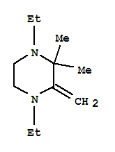 Piperazine, 1,4-diethyl-2,2-dimethyl-3-methylene-(7ci) Structure,91823-90-4Structure