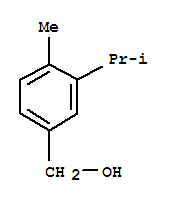 Benzenemethanol, 4-methyl-3-(1-methylethyl)-(9ci) Structure,91967-56-5Structure