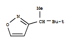 Isoxazole, 3-(1,2,2-trimethylpropyl)-(9ci) Structure,92001-46-2Structure