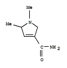 (9ci)-2,5-二氢-1,5-二甲基-1H-吡咯-3-羧酰胺结构式_92020-07-0结构式