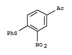 1-[3-硝基-4-(苯基硫代)苯基]-1-乙酮结构式_92163-78-5结构式