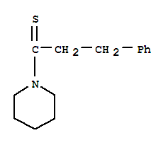 (9ci)-1-(3-苯基-1-硫氧代丙基)-哌啶结构式_92326-86-8结构式