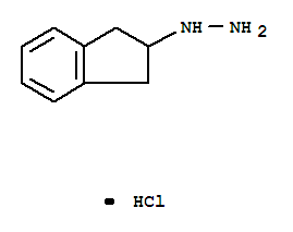 1-(2,3-Dihydro-1h-inden-2-yl)hydrazine hydrochloride Structure,92403-21-9Structure