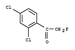 Ethanone, 1-(2,4-dichlorophenyl)-2-fluoro-(9ci) Structure,92781-39-0Structure