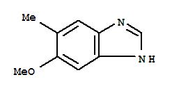 6-Methoxy-5-methyl-1h-benzo[d]imidazole Structure,92799-41-2Structure