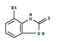 2H-benzimidazole-2-thione,4-ethyl-1,3-dihydro-(9ci) Structure,92807-03-9Structure