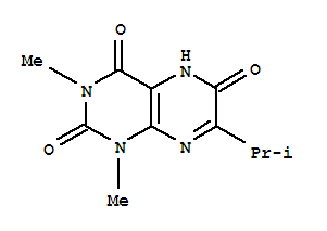 2,4,6(3H)-pteridinetrione, 1,5-dihydro-1,3-dimethyl-7-(1-methylethyl)- Structure,928336-45-2Structure