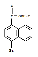 Tert-butyl 4-bromo-1-naphthoate Structure,929000-22-6Structure