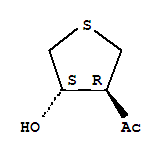 Ethanone, 1-(tetrahydro-4-hydroxy-3-thienyl)-, trans-(9ci) Structure,93198-77-7Structure