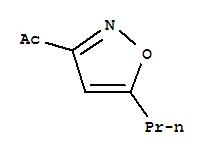 Ethanone, 1-(5-propyl-3-isoxazolyl)-(9ci) Structure,93422-81-2Structure