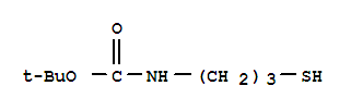 2-Methyl-2-propanyl (3-sulfanylpropyl)carbamate Structure,93472-93-6Structure