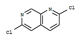 1,7-Naphthyridine, 2,6-dichloro- Structure,93493-69-7Structure