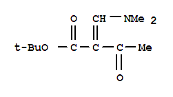 (E)-tert-butyl 2-((dimethylamino)methylene)-3-oxobutanoate Structure,93552-74-0Structure