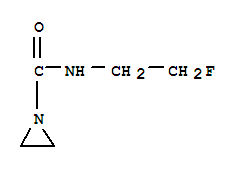 (9ci)-n-(2-氟乙基)-1-氮丙啶羧酰胺结构式_93676-97-2结构式