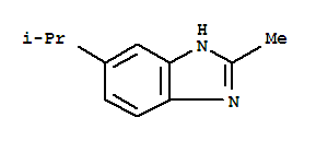 Benzimidazole, 5(or 6)-isopropyl-2-methyl-(7ci) Structure,93883-24-0Structure