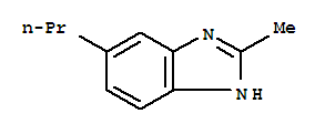 Benzimidazole, 2-methyl-5(or 6)-propyl-(7ci) Structure,93883-26-2Structure