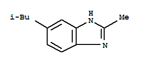 Benzimidazole, 5(or 6)-isobutyl-2-methyl-(7ci) Structure,95566-85-1Structure