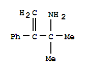 Benzeneethanamine,-alpha-,-alpha--dimethyl--bta--methylene- Structure,95964-36-6Structure