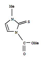 4-Imidazoline-1-carboxylic acid, 3-methyl-2-thioxo-, methyl ester (6ci) Structure,98134-95-3Structure